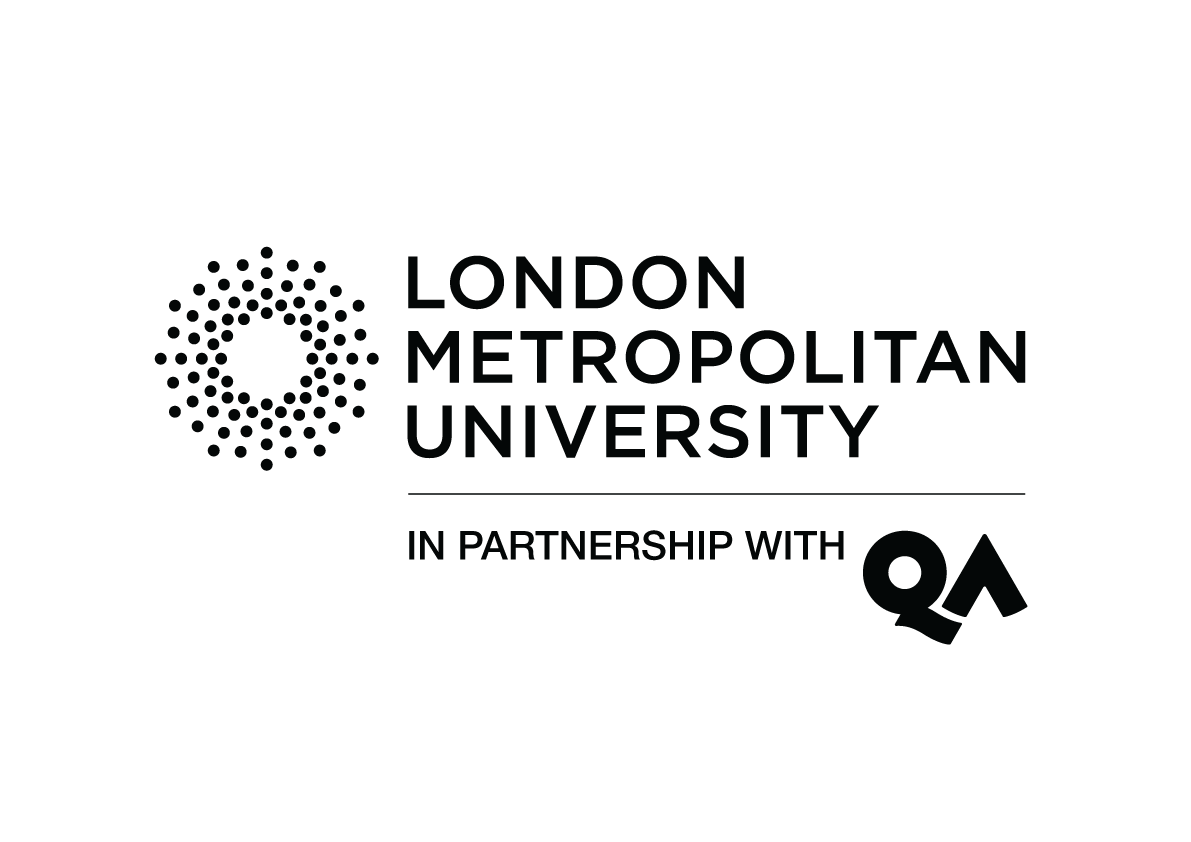 LMU in partnership with QA black